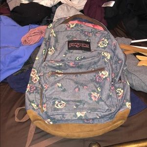 Jan sport flower backpack